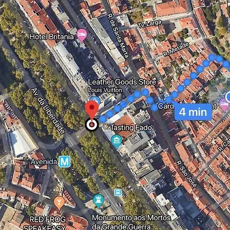 Апартаменты Comfortable Cozy - Center, Practical Лиссабон